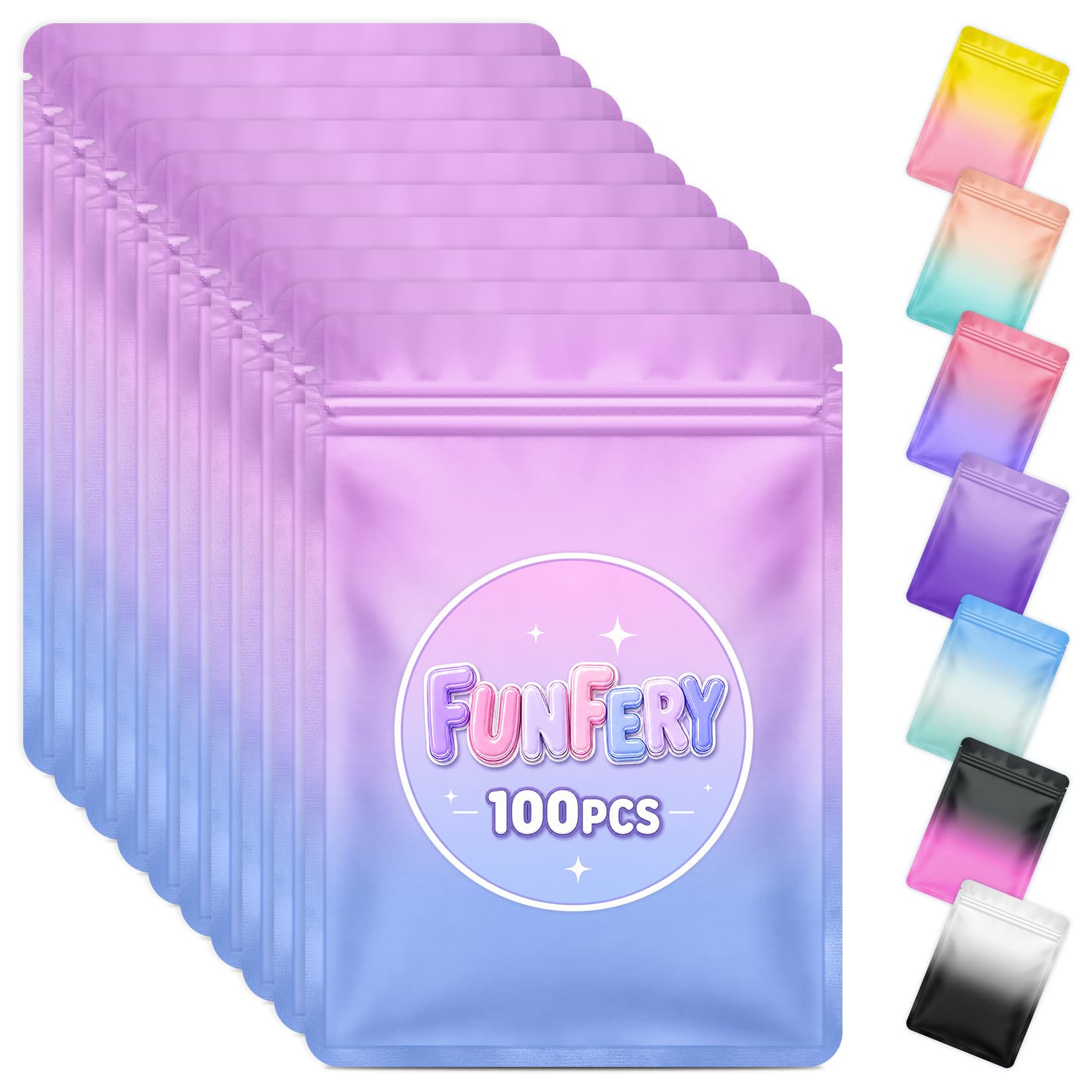 FUNFERY Mylar Food Storage Packaging Bags