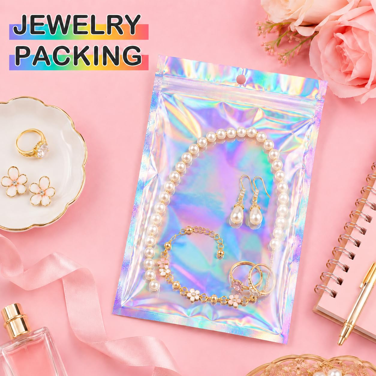 FUNFERY Holographic Mylar Resealable Bags - Image 5