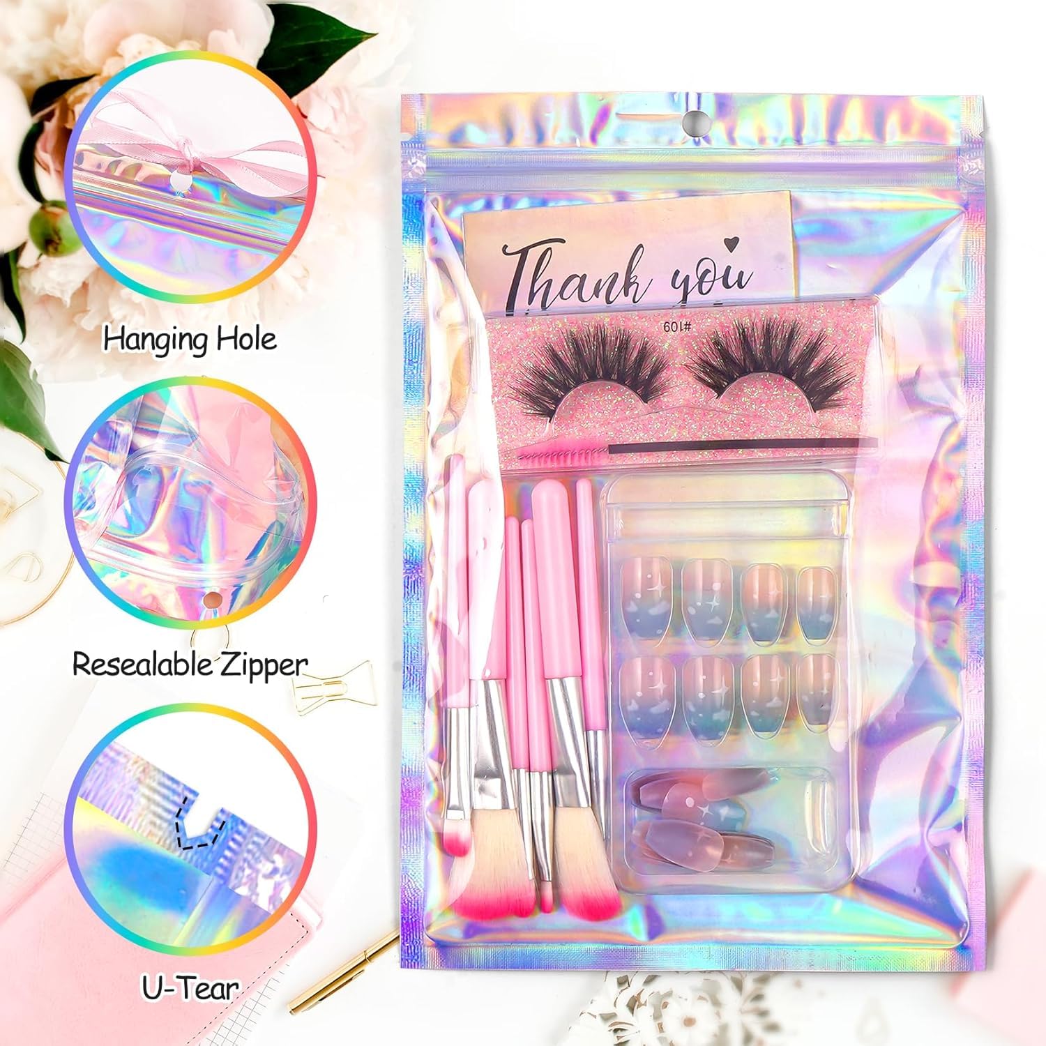 FUNFERY Holographic Mylar Resealable Bags - Image 4