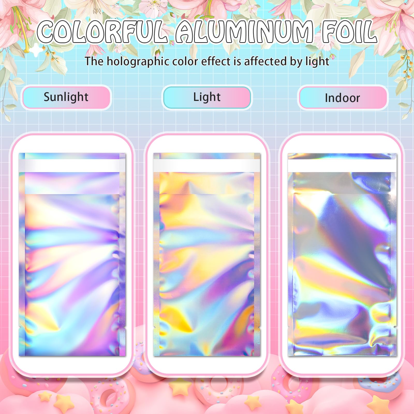 FUNFERY Holographic Mylar Packaging Bags - Image 6