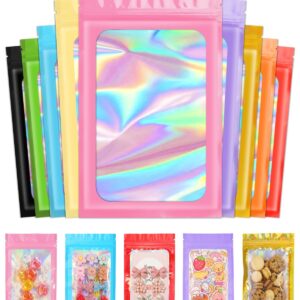 FUNFERY Mixed Color Holographic Mylar Bags